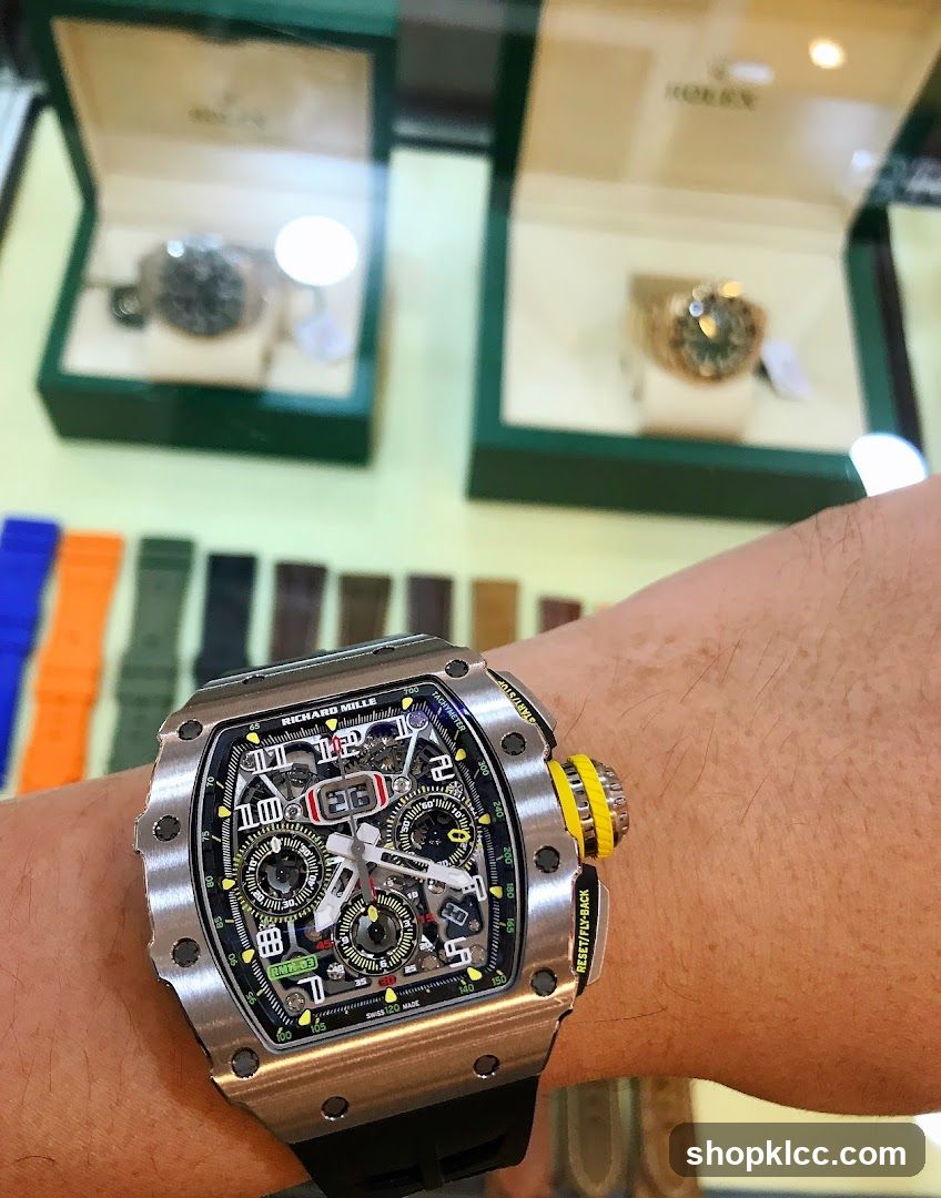Watches Displayed in Store Window