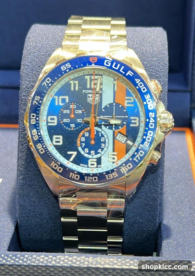 Gulf Formula 1 Chronograph Watch