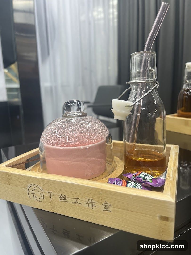 Drink Tray with Bamboo Serving Board