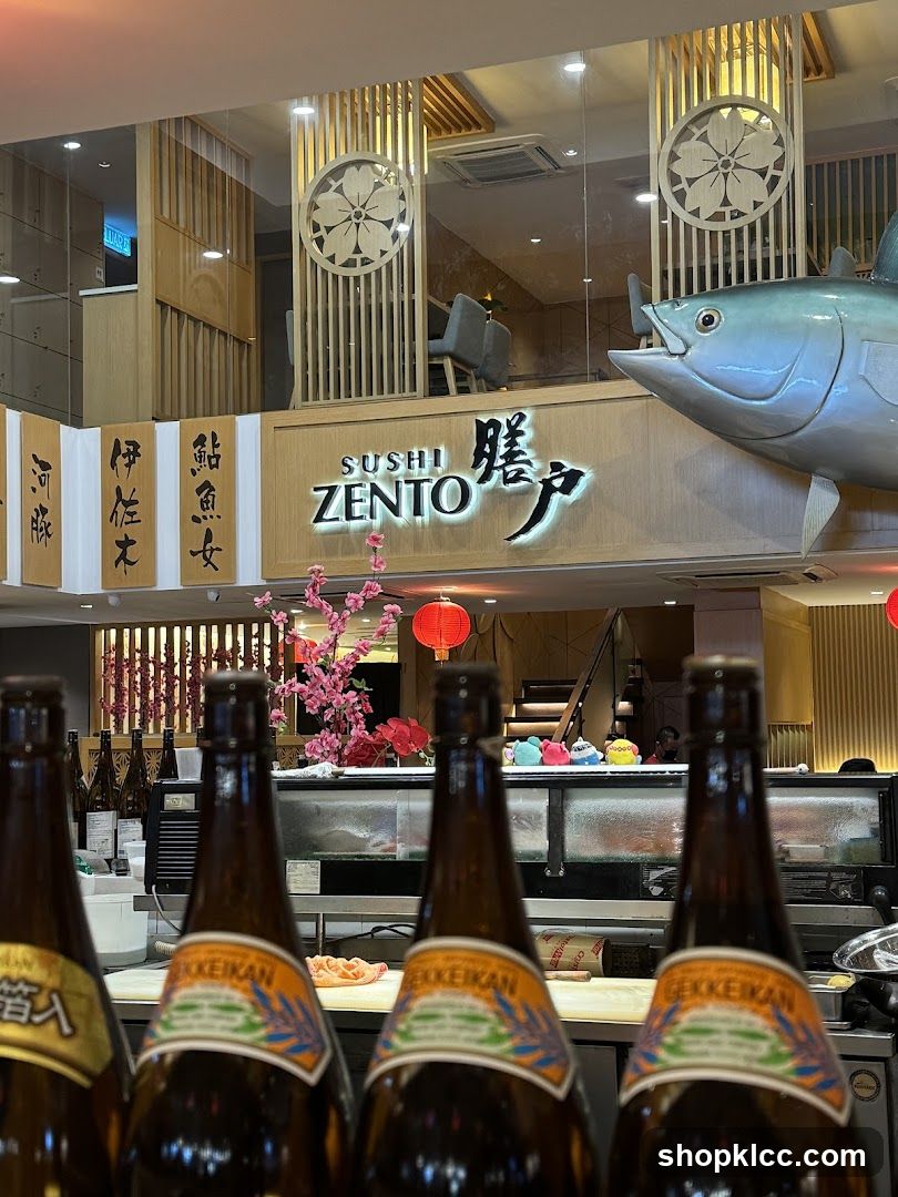 Sushi Zento Interior View