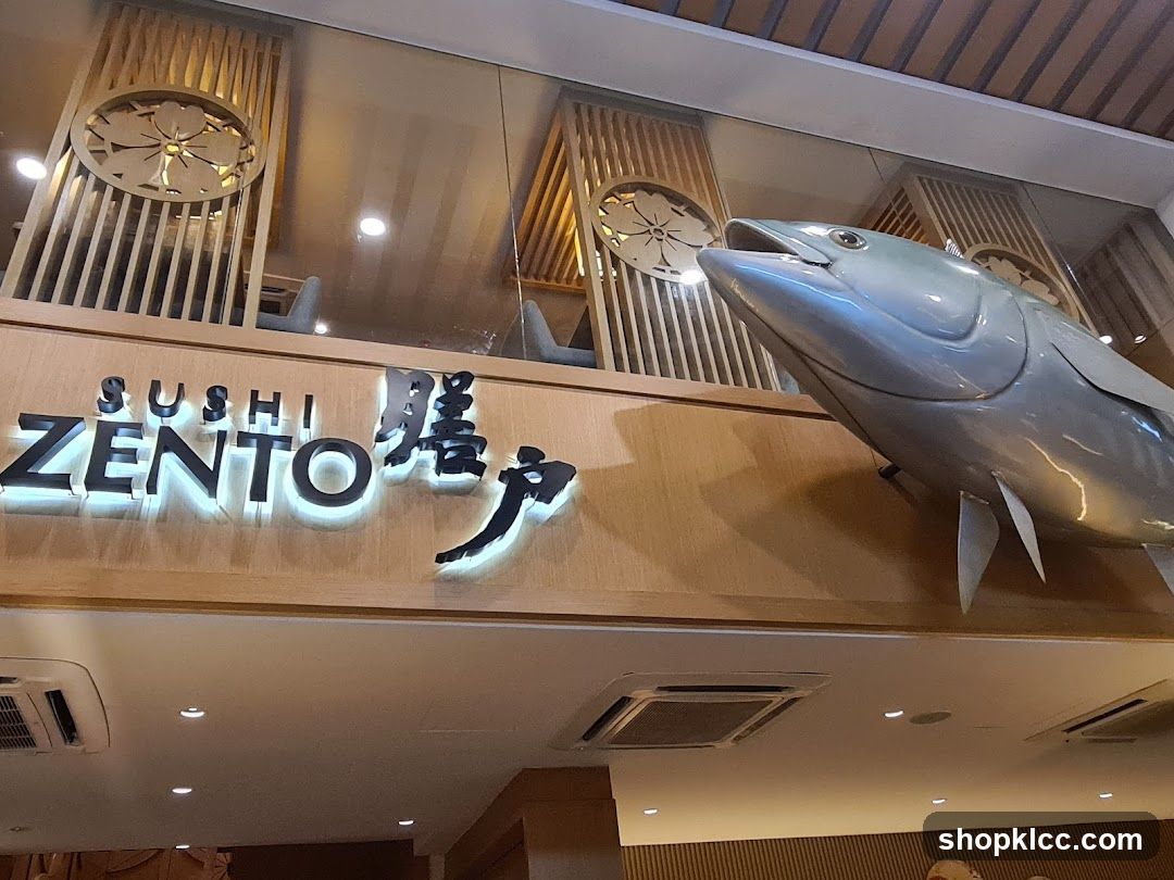 Sushi Zento Interior Signage