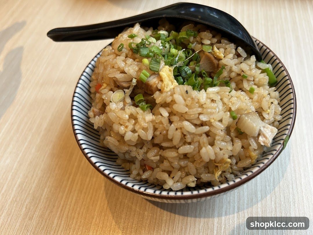 Fried Rice Bowl with Green Onions
