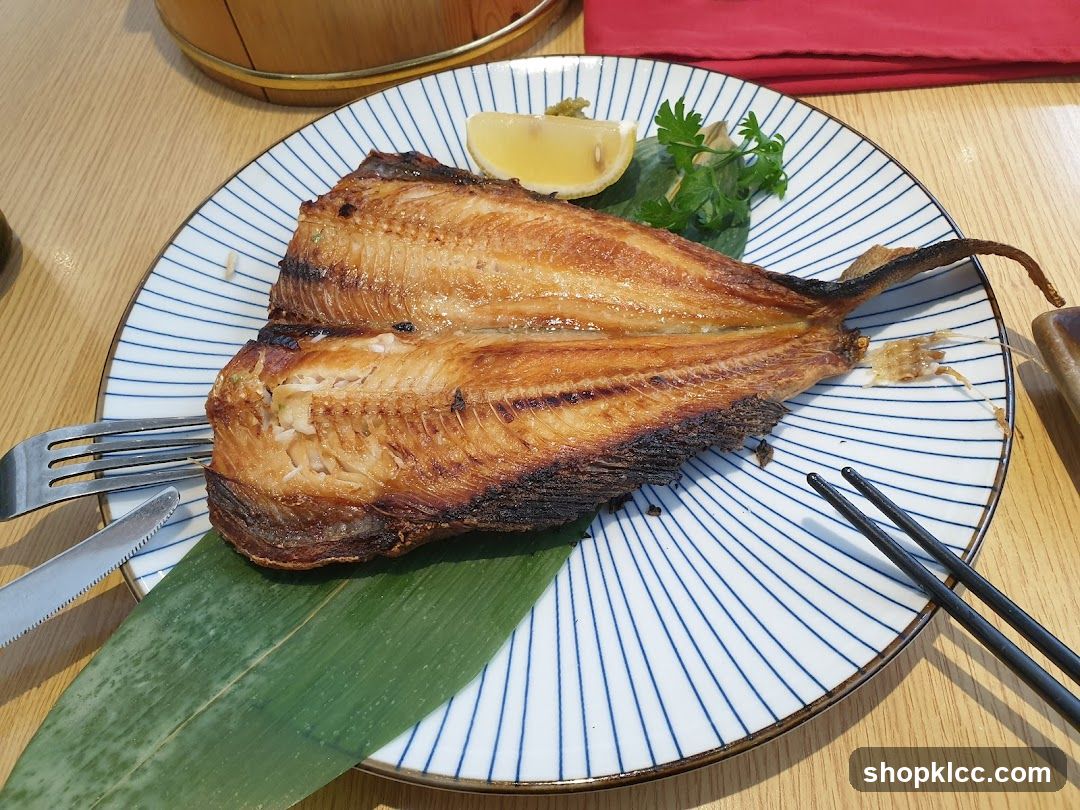 Grilled Fish with Lemon and Greens