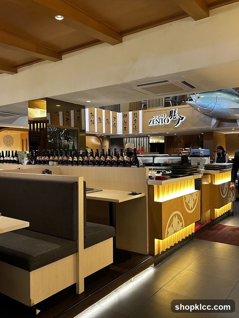 Sushi Zento Interior