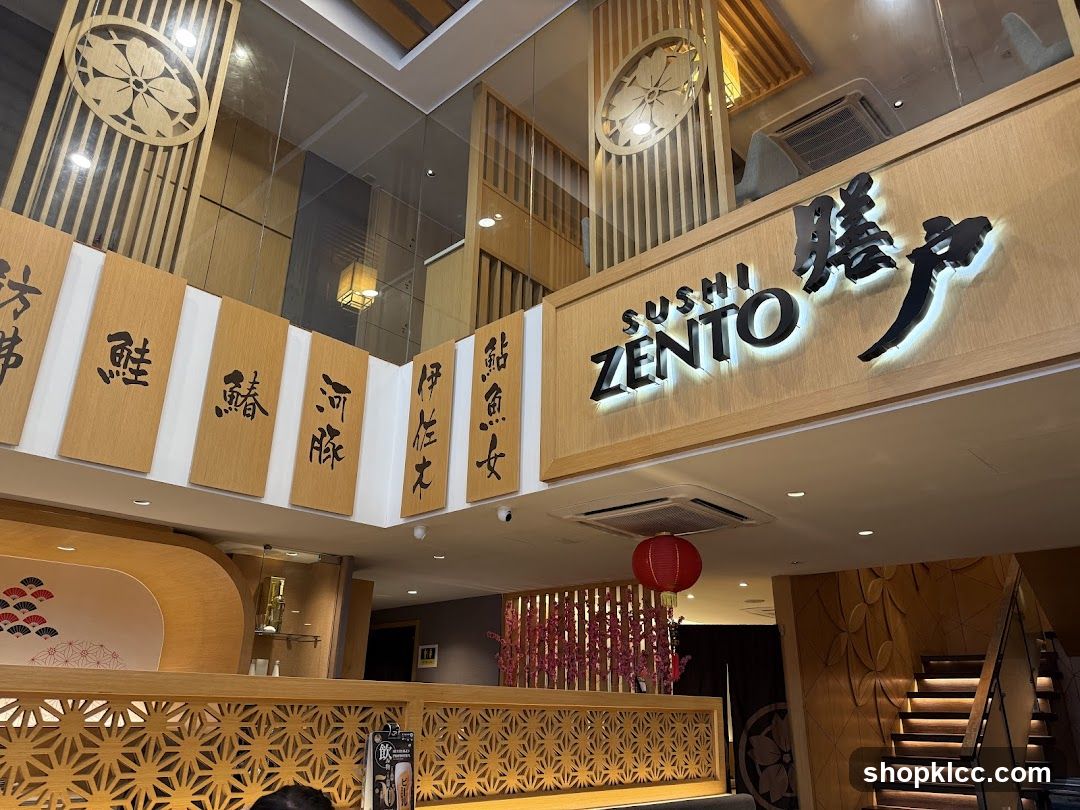 Sushi Zento Interior View