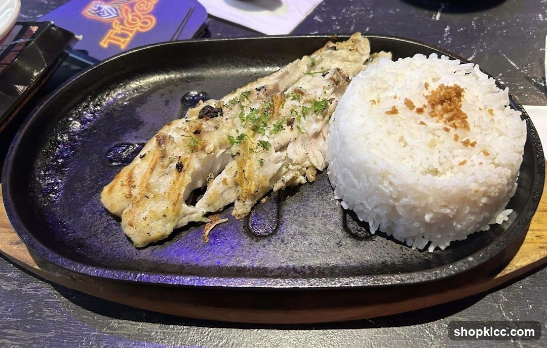 Grilled Fish with Rice