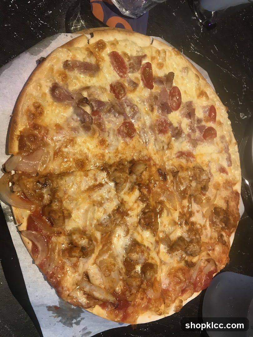 Half and Half Pizza