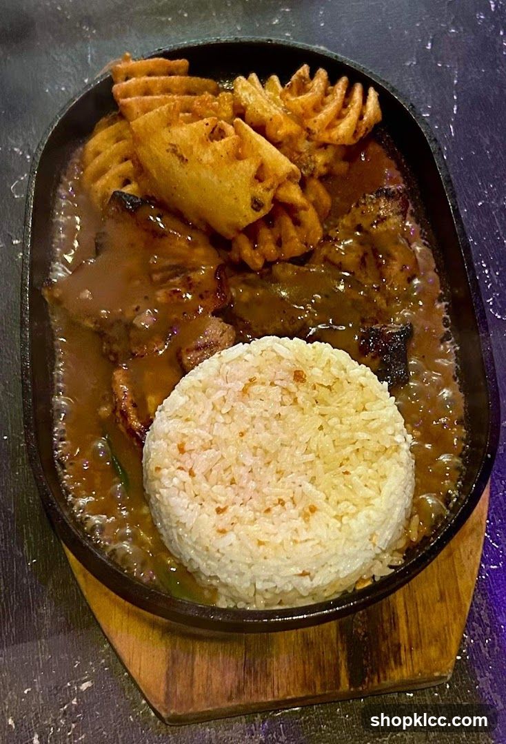 Sizzling Steak Platter