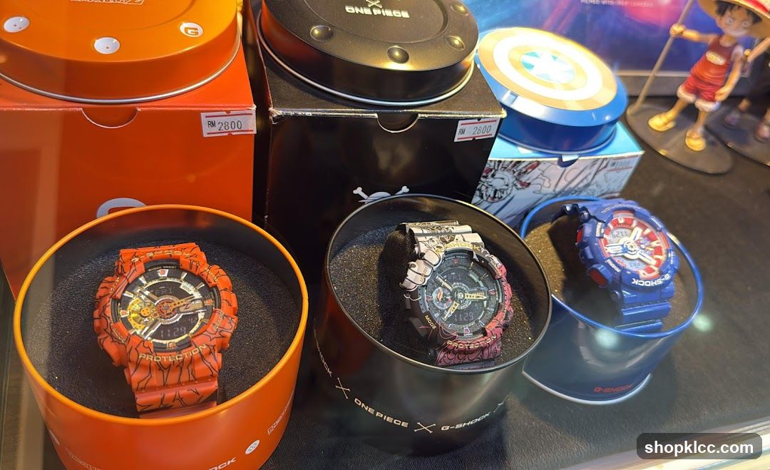 G-Shock One Piece Merchandise Display