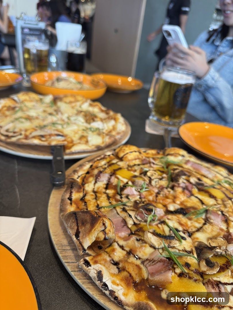 Pizzas and Beer