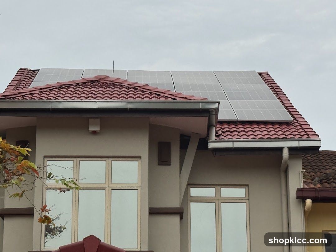 Solar Panels on Residential Roof