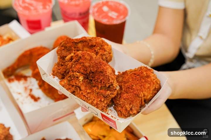 Fried Chicken and Drinks