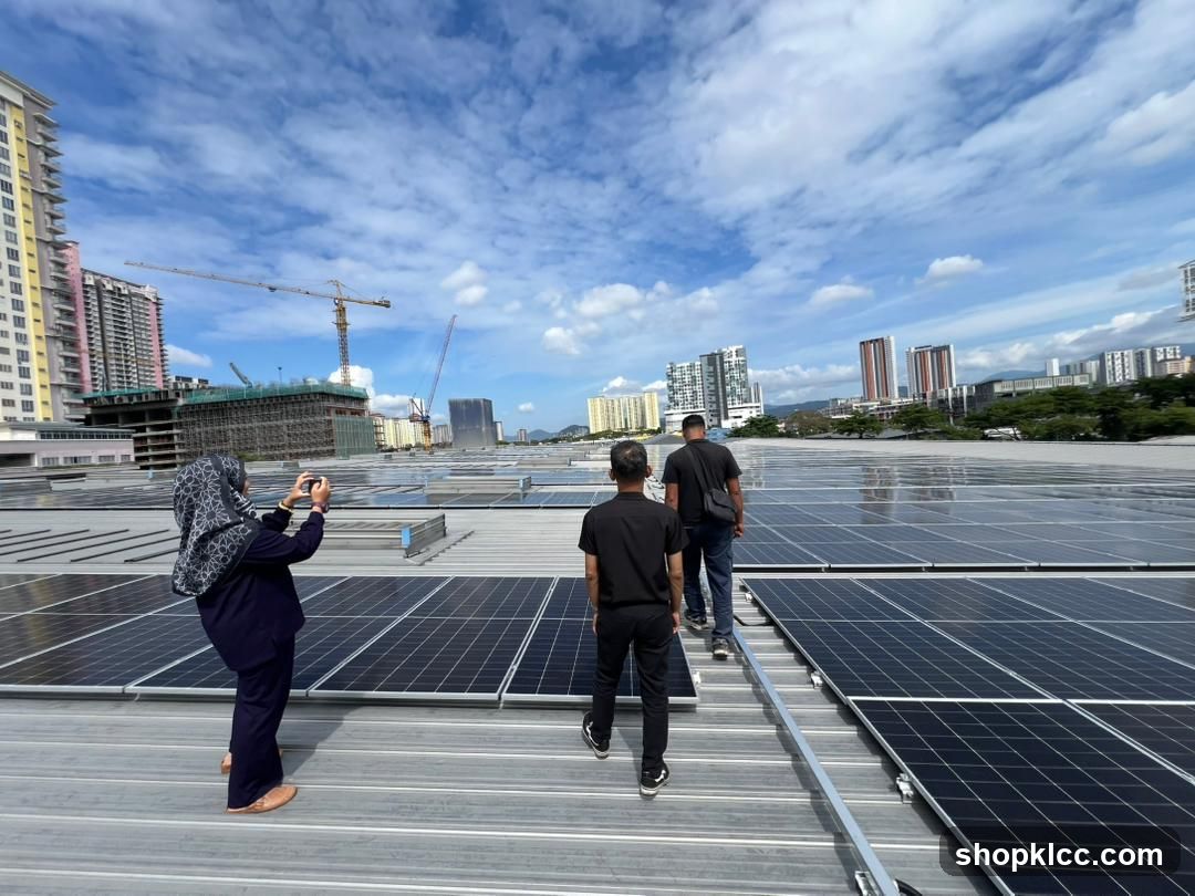 Solar Panel Installation on Rooftop