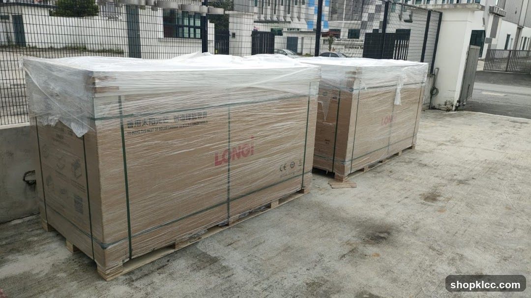 Palletized Longi Products
