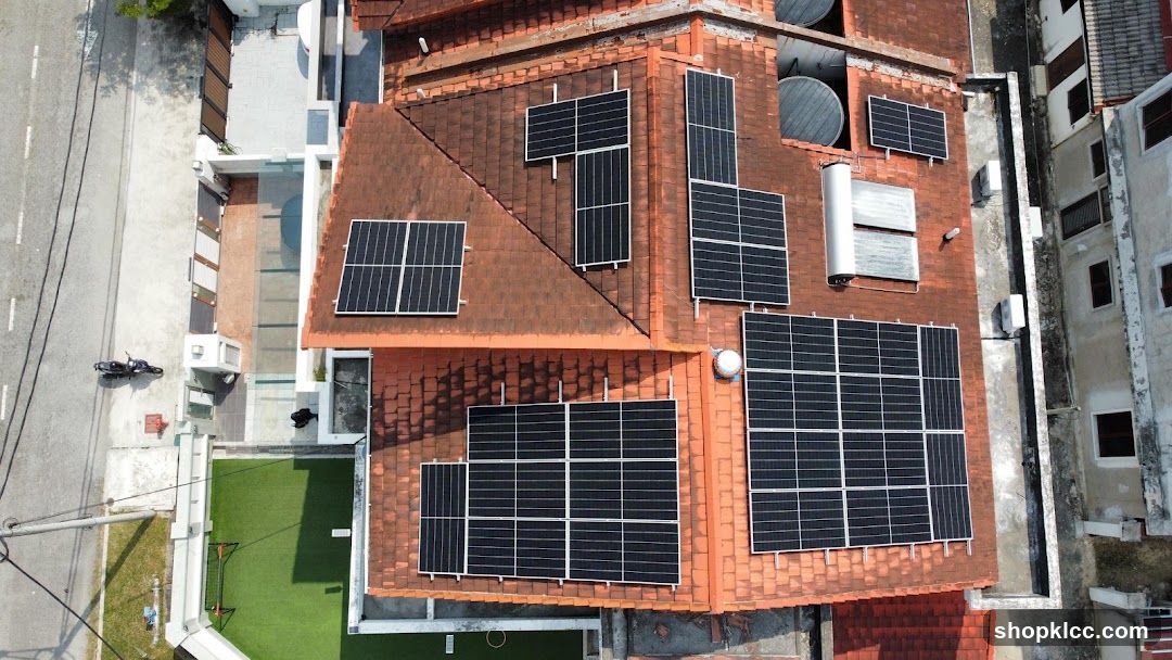 Solar Panels on Residential Roof