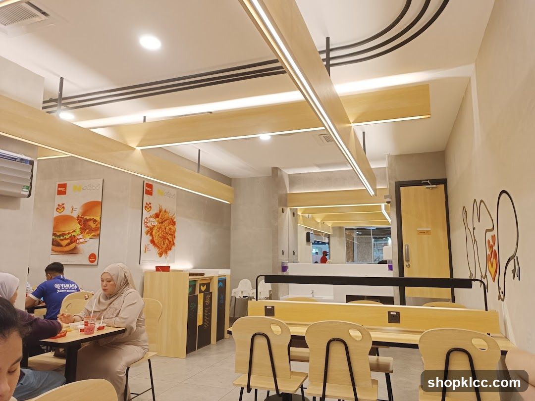 Fast Food Restaurant Interior