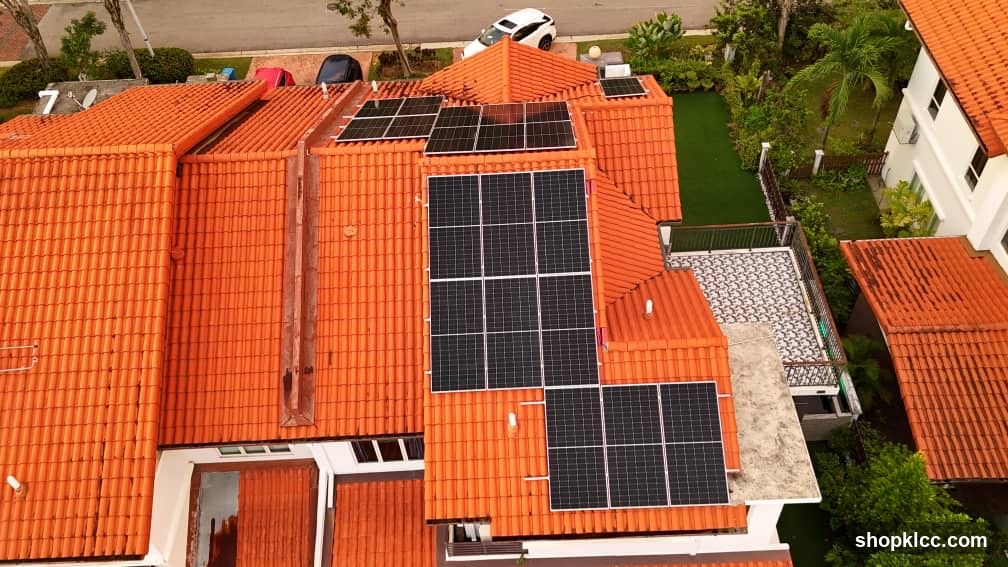 Solar Panels on Residential Roof
