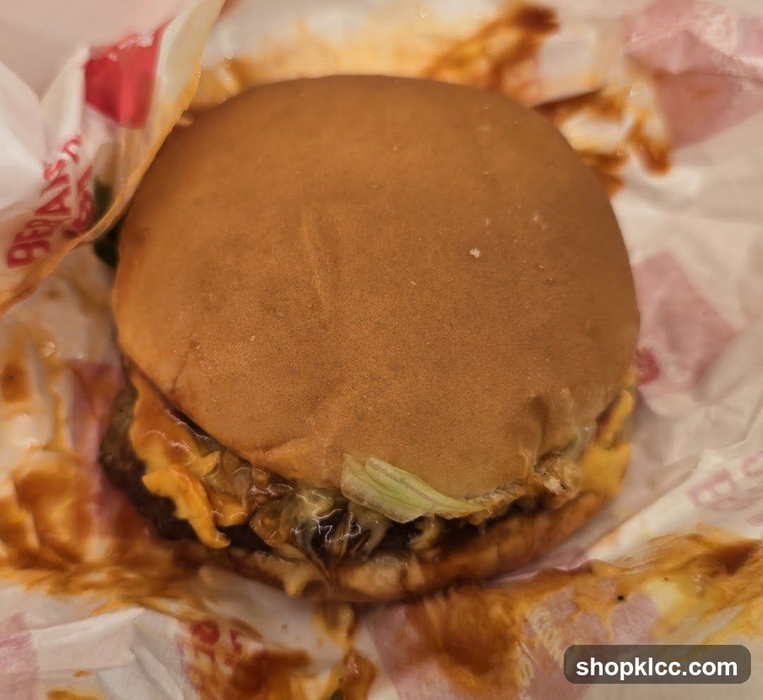 Burger in Wrapper