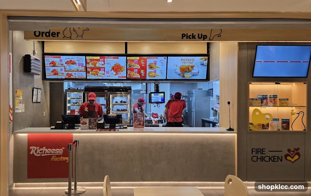 Fast Food Counter Interior