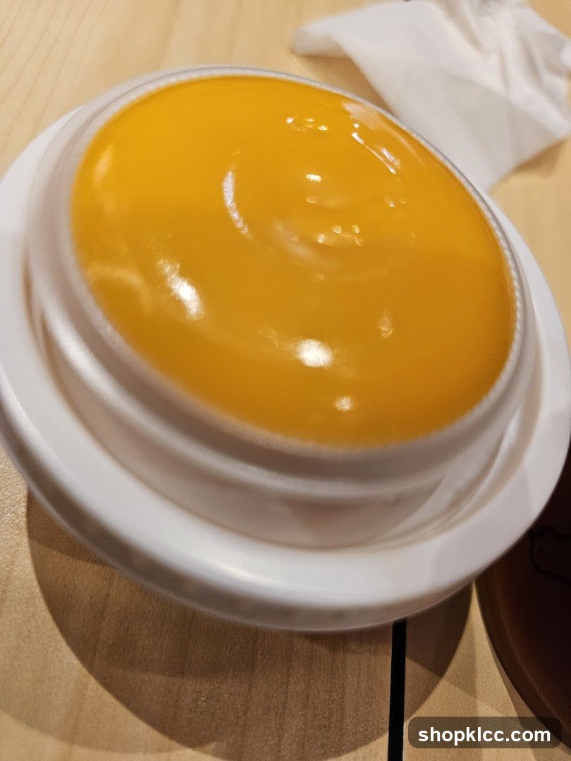 Mango Pudding Dessert