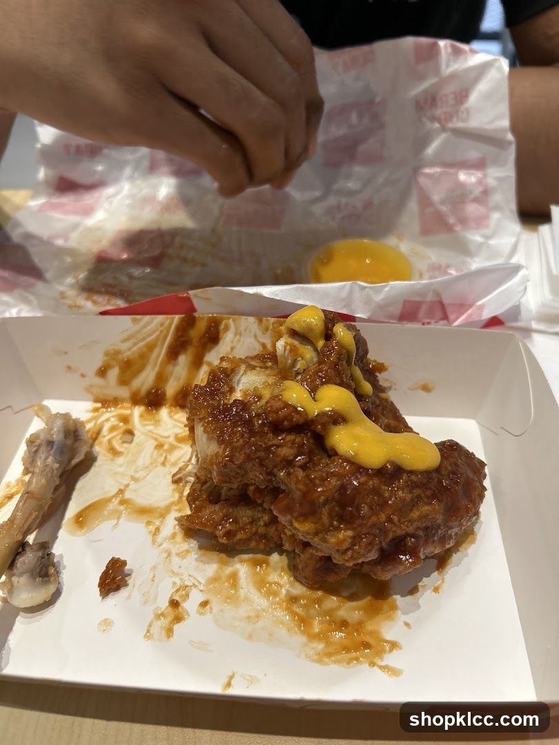 Fried Chicken with Sauce