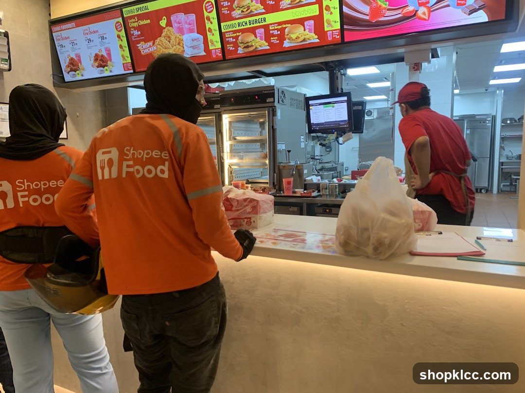 Shopee Food Counter Scene