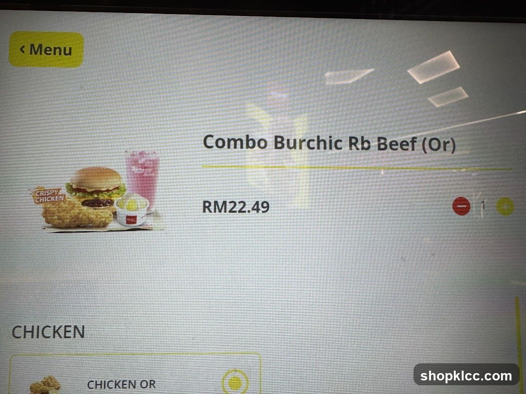 Combo Burchic Rb Beef (Or)