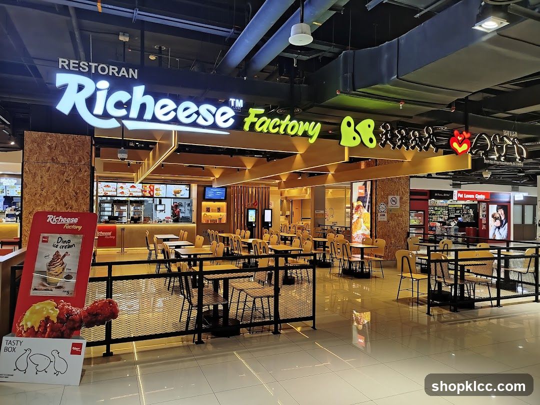 Rich Cheese Factory Interior