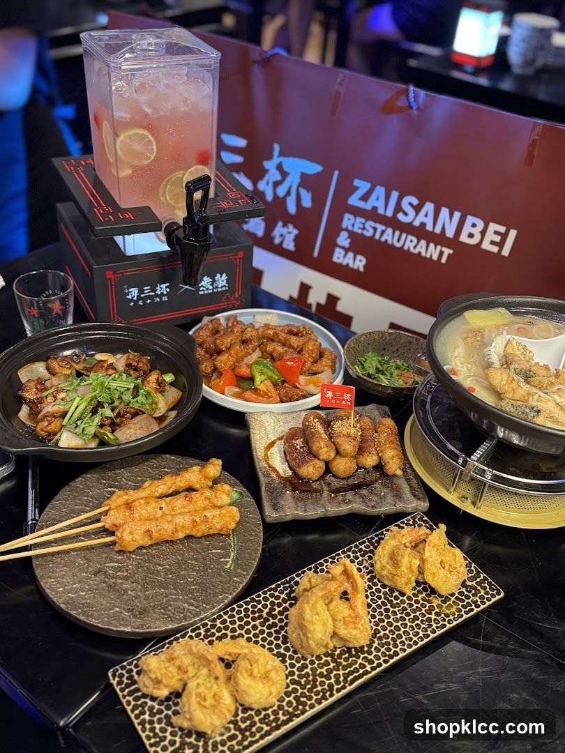 Zaisanbei Restaurant Table Spread