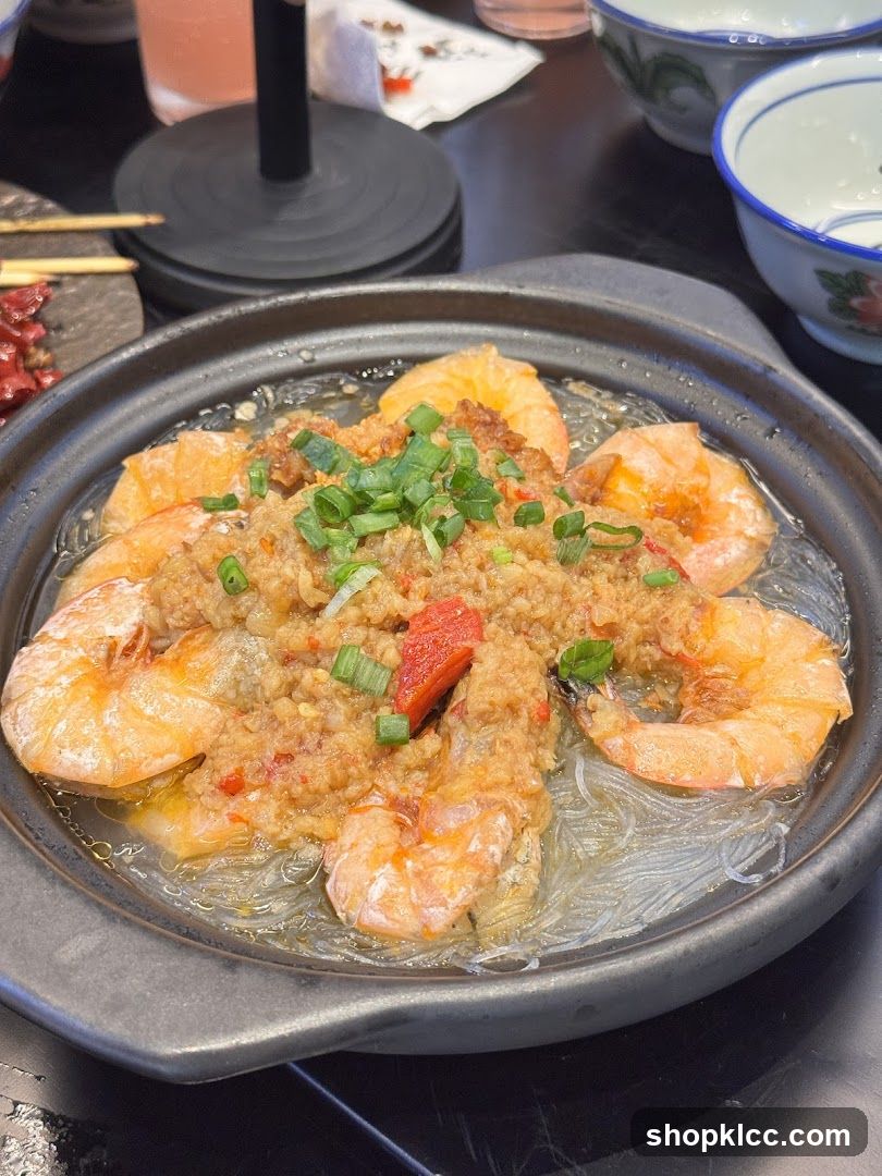 Garlic Shrimp with Vermicelli