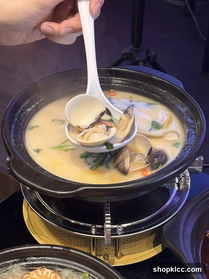 Clam Soup in Clay Pot