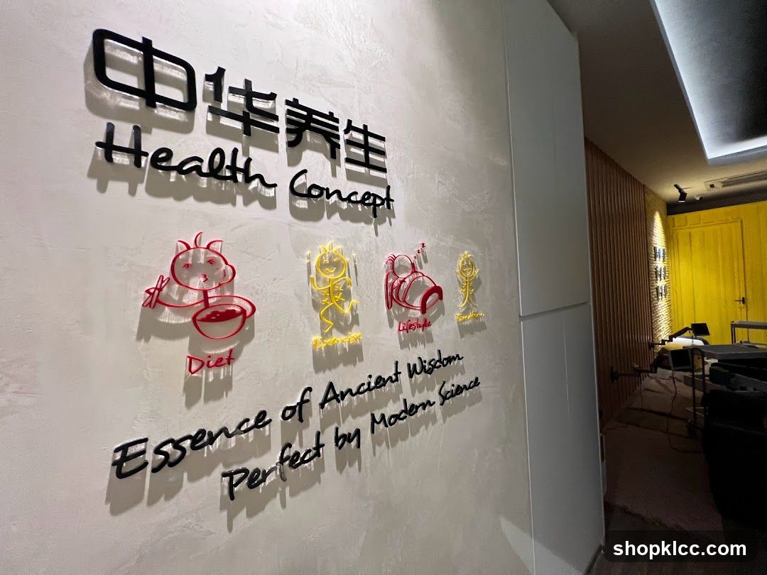 Health Concept Wall Display