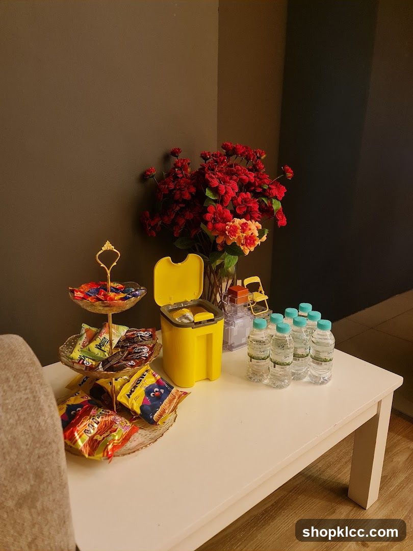 Snack and Water Station