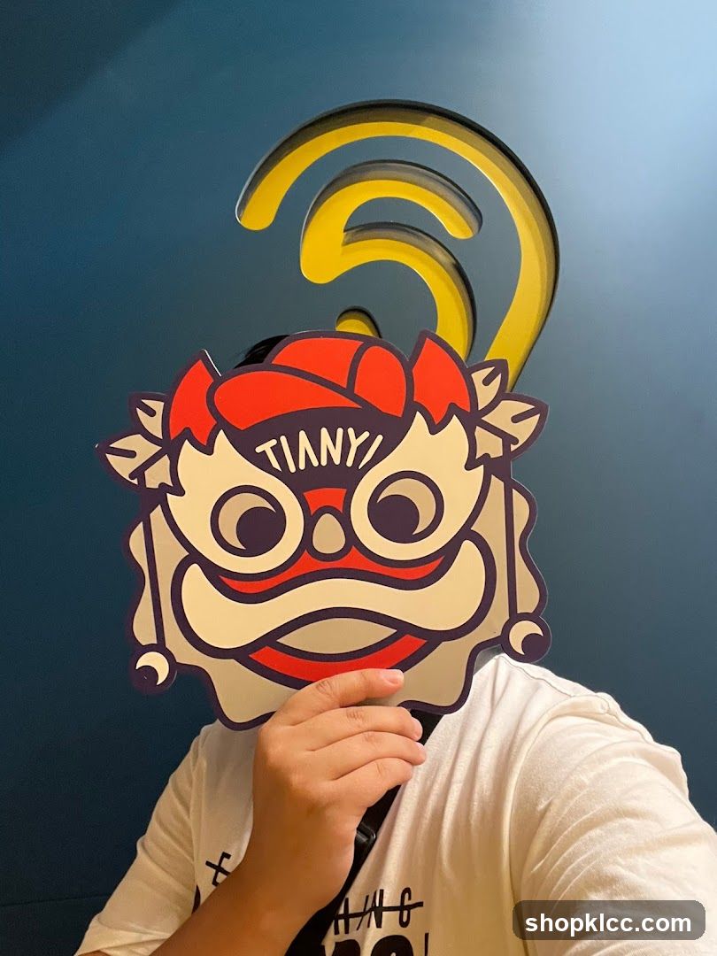 Tianyi Lion Mask Prop