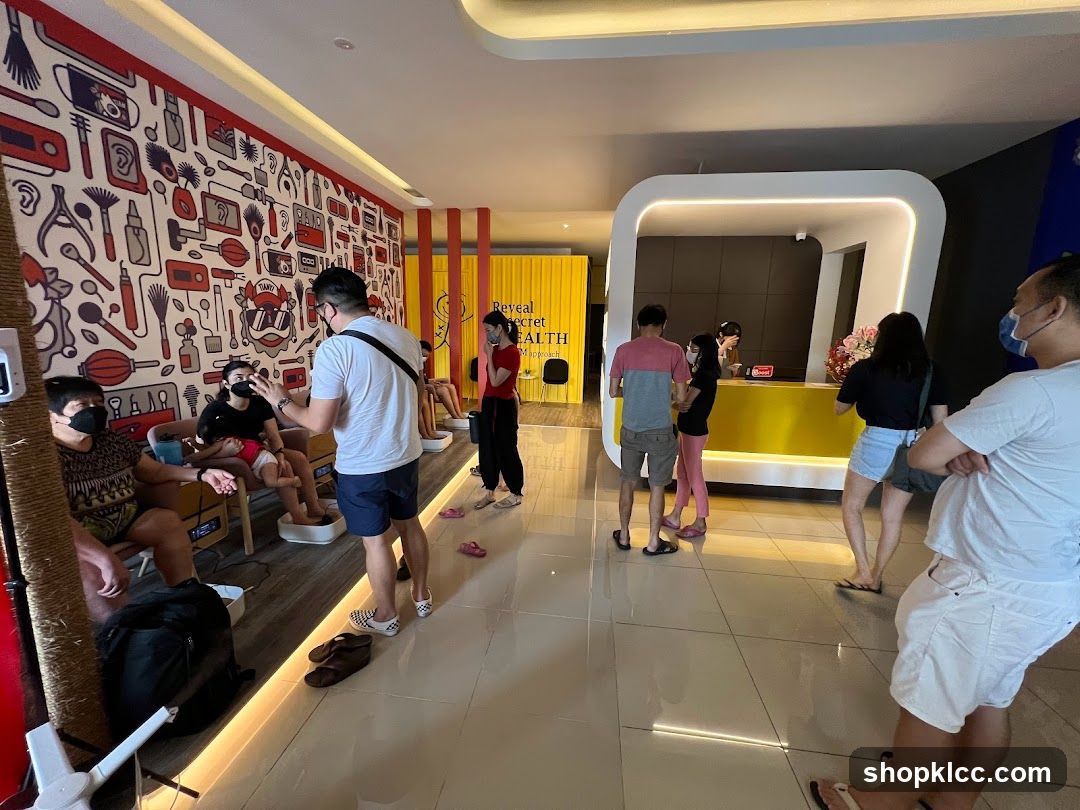 Interior of a beauty salon or spa