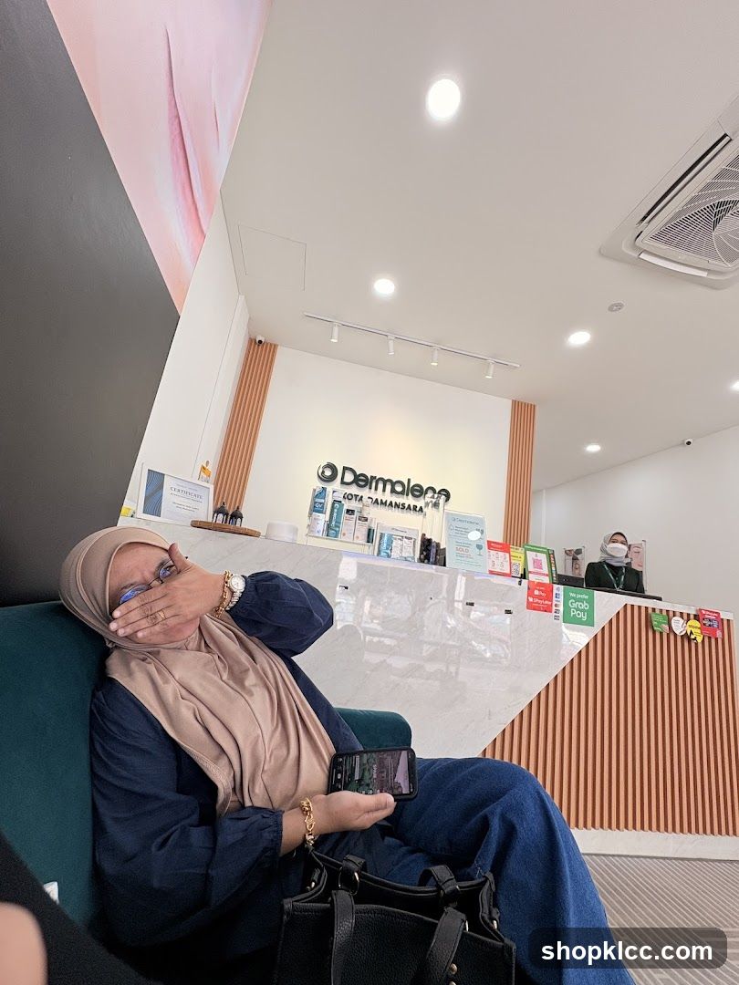 Dermalaze Waiting Area Interior