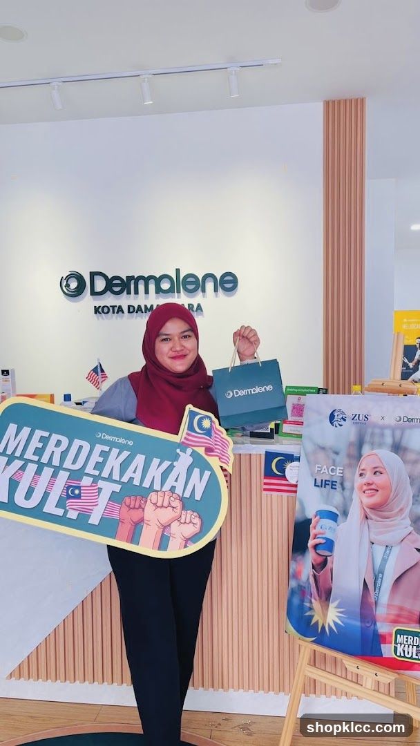 Dermalene Store Interior Event