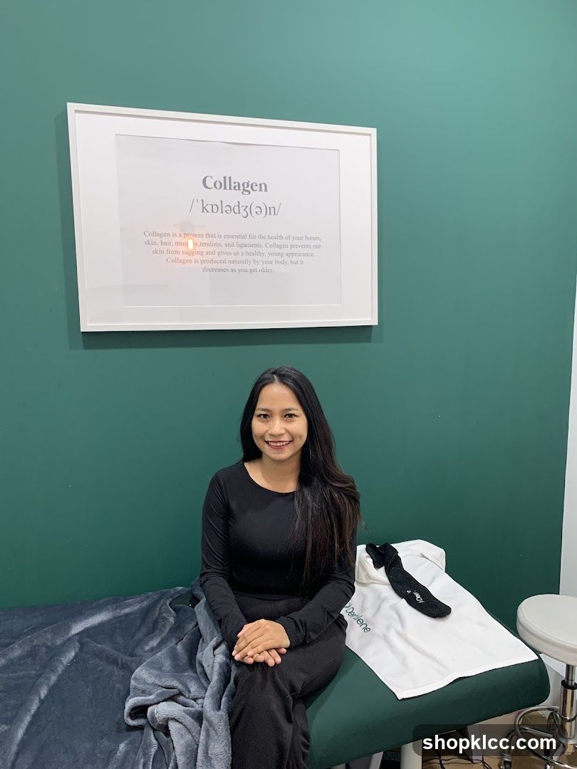 Collagen Education Poster in Clinic Setting