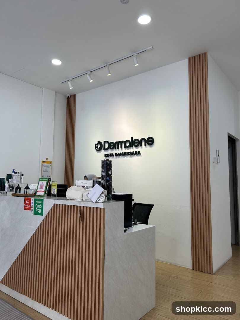 Dermalene Reception Area