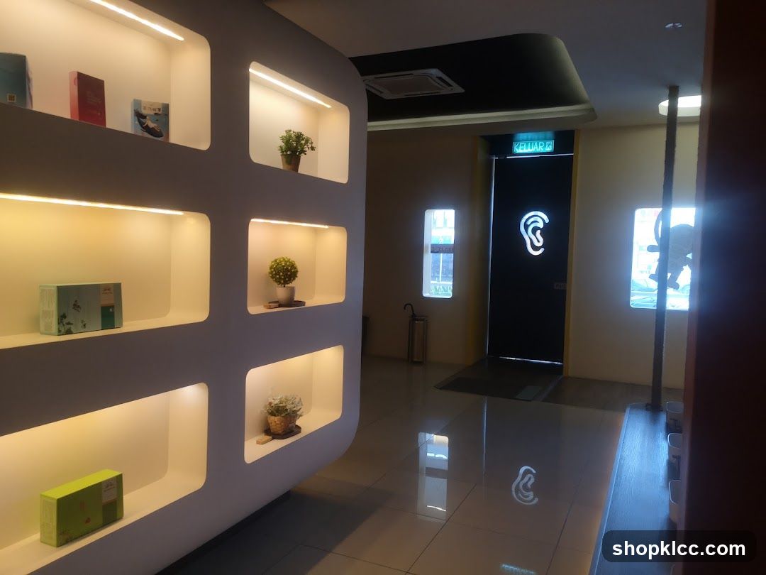 Interior of a modern shop or clinic