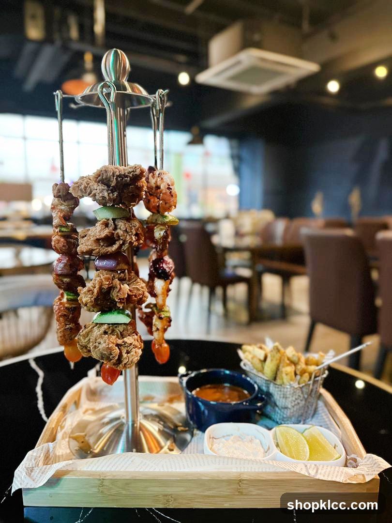 Skewer Platter with Sides