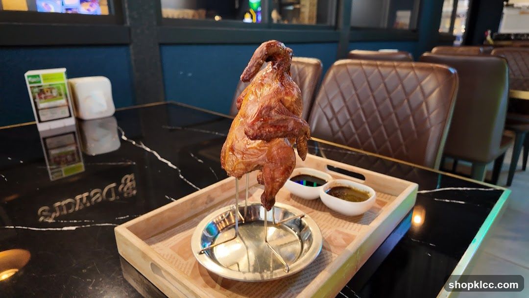 Roasted Chicken on Stand