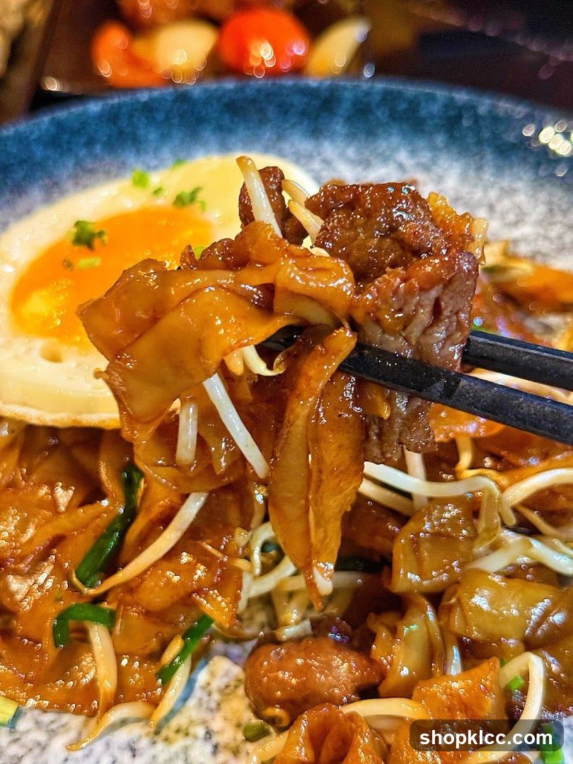 Stir-fried Noodles with Egg and Meat
