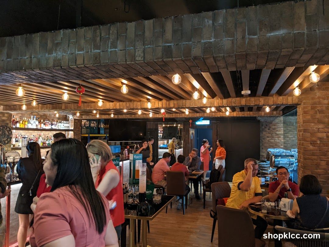 Interior of a bar or restaurant