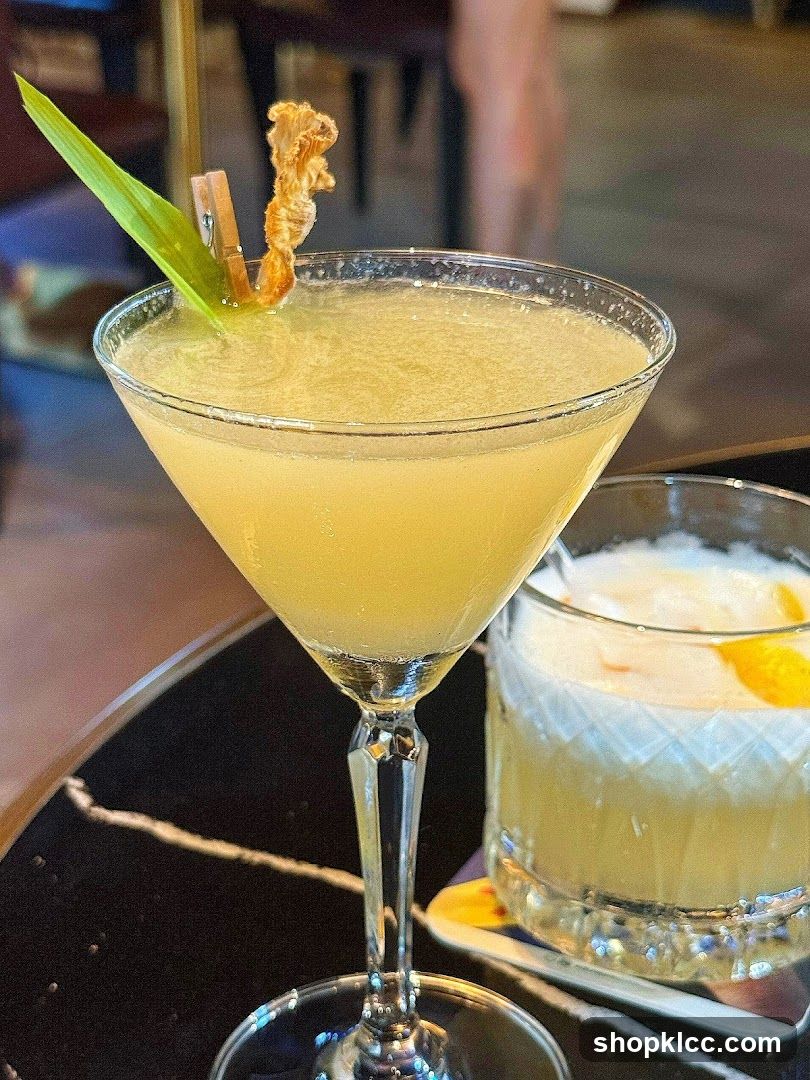 Cocktails on a Table