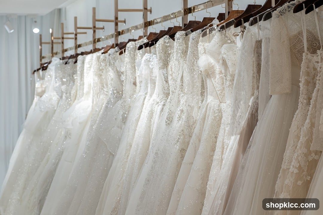 Wedding Dress Collection Display