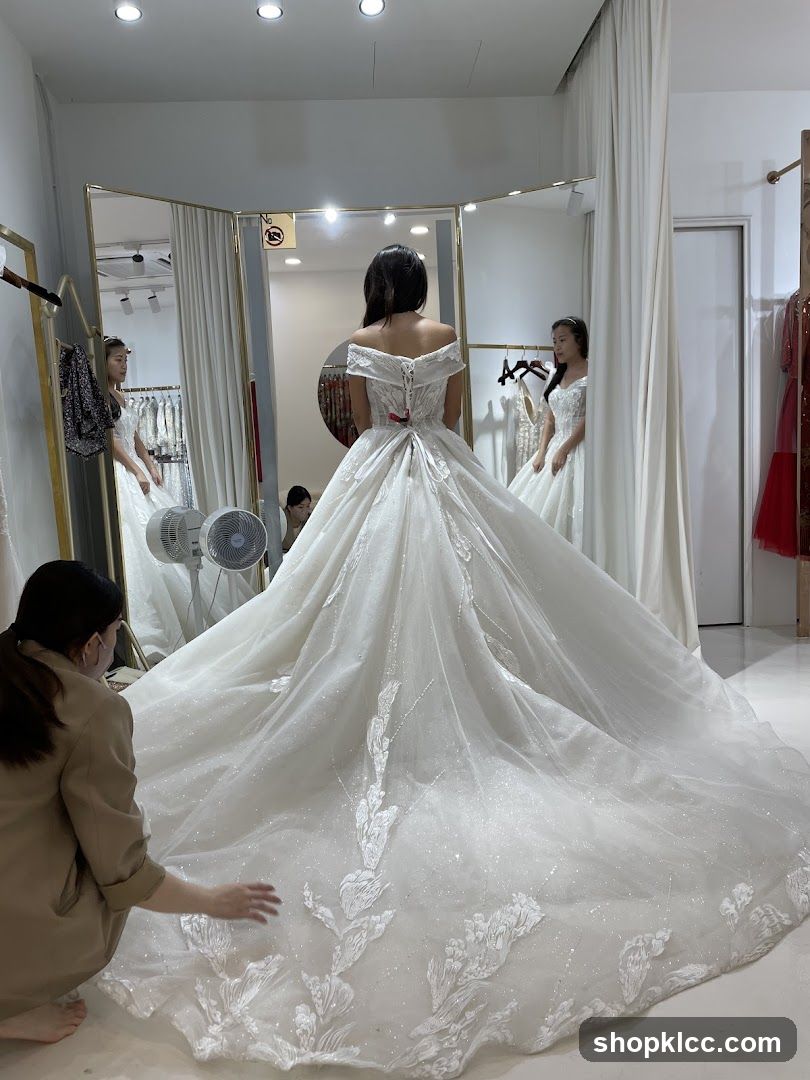 Bridal Dress Fitting Room Interior