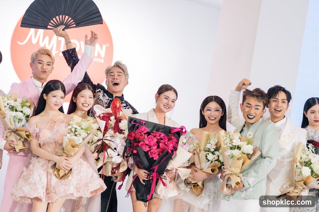 Group photo at event