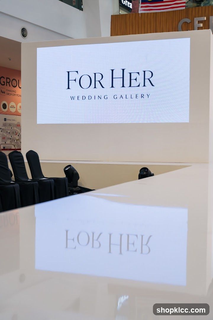 For Her Wedding Gallery Interior