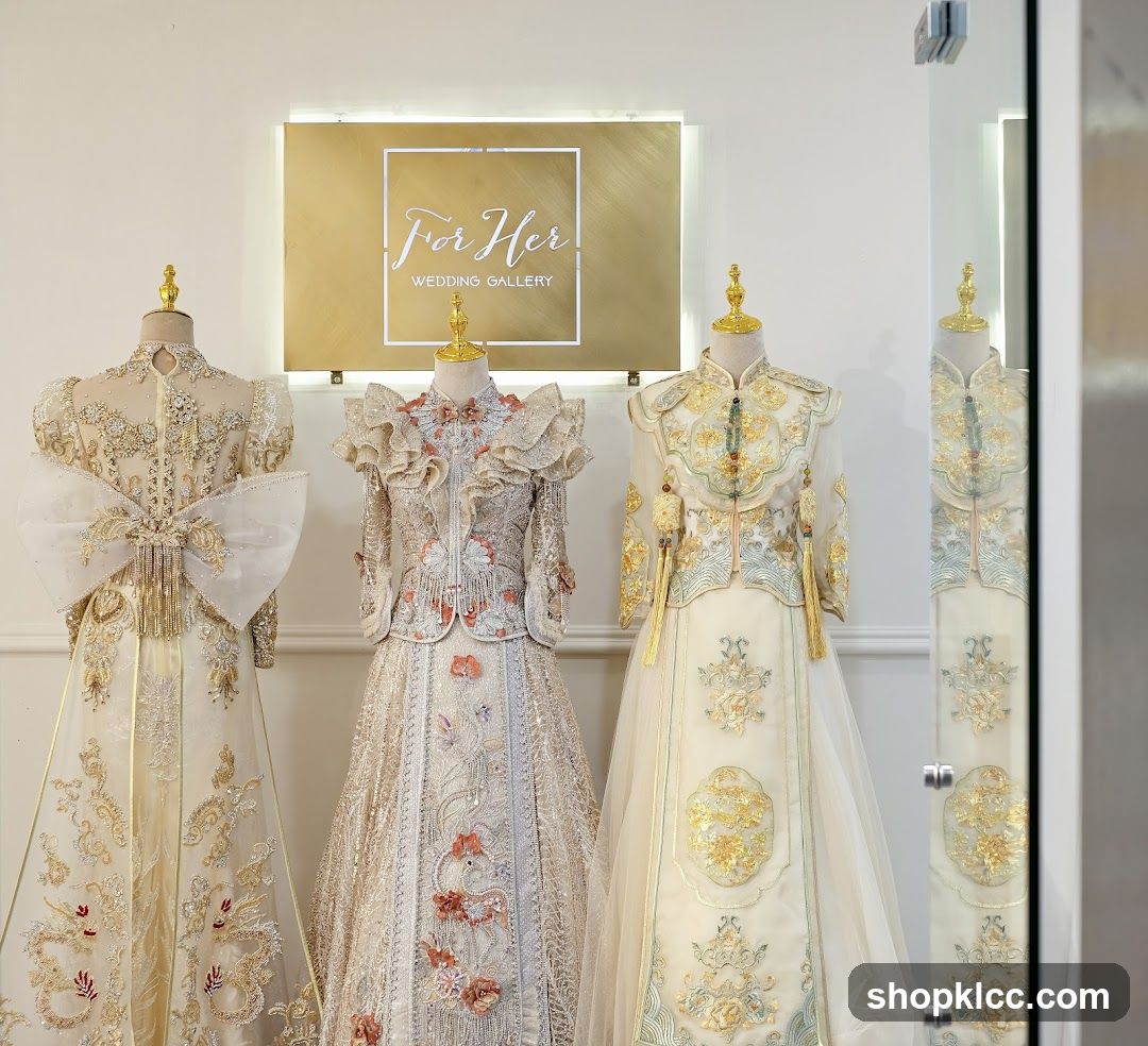 Wedding Dresses Display